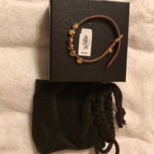 Michael Kors Leather Bracelet